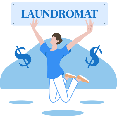 Grow your Business - Laundromat Sign