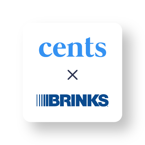 V1_Cents + Brinks logos