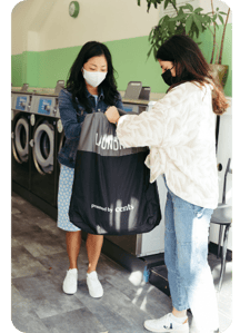 Laundromats during the pandemic