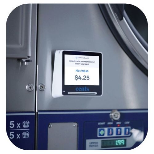 A picture of the Penny on a machine