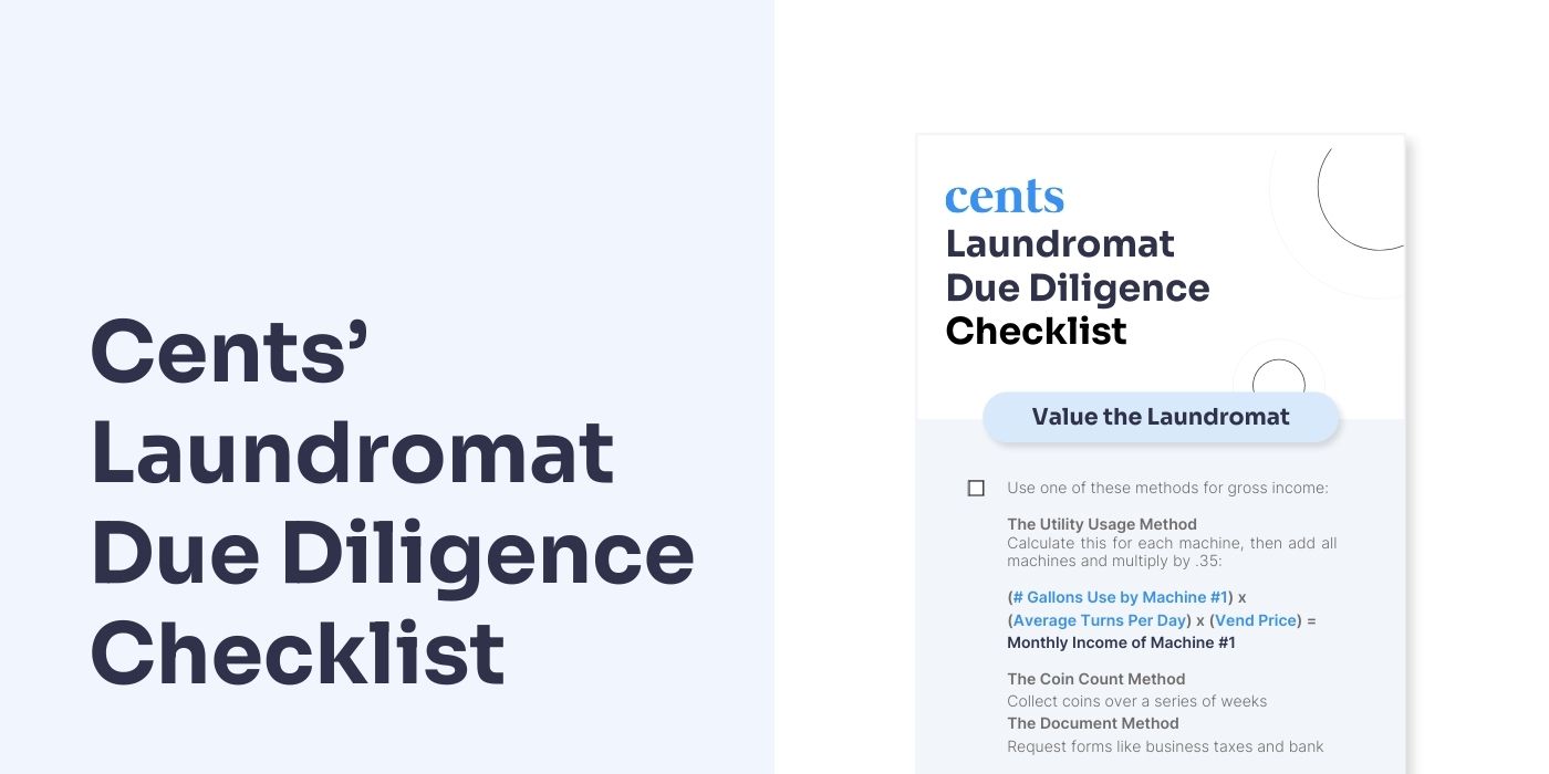 Cents' Complete Laundromat Due Diligence Checklist