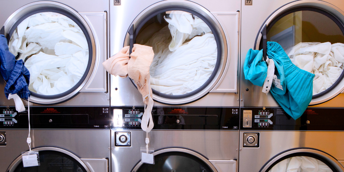 What are the machines that customers flock to in a vended laundry and why?